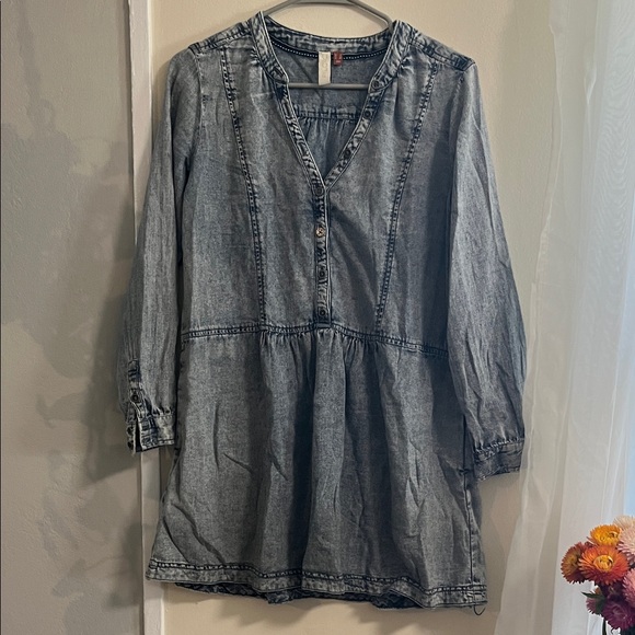 Pilcro Dresses & Skirts - Pilcro Blue Denim Top